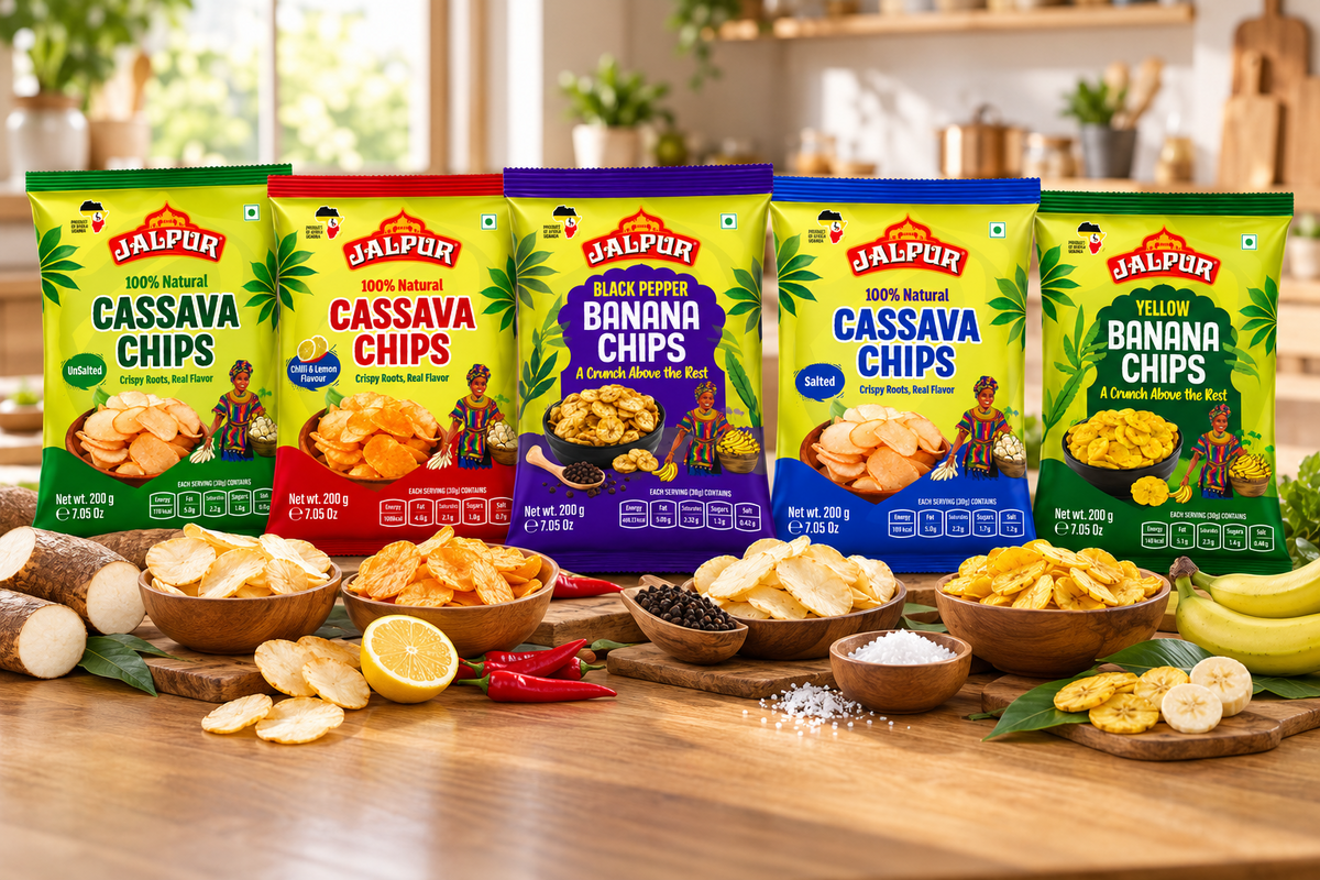 Plantain Chips and Banana Chips