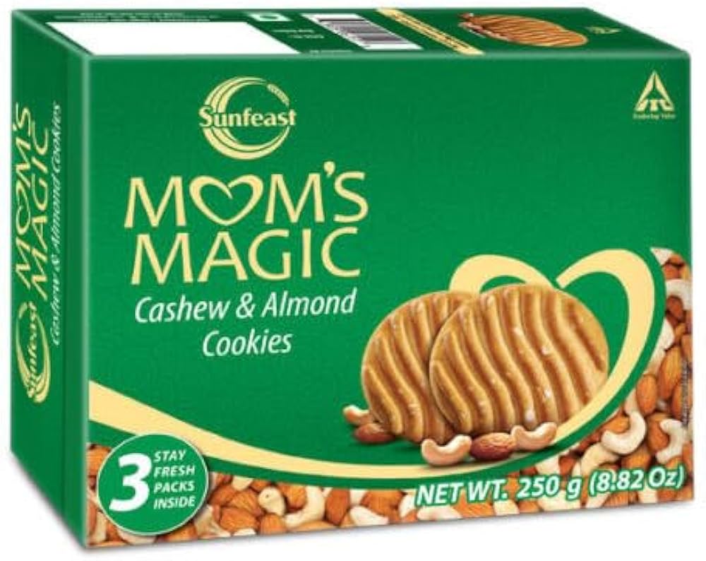 Sunfeast Moms Magic Cashew & Almond Cookies - 250g_1