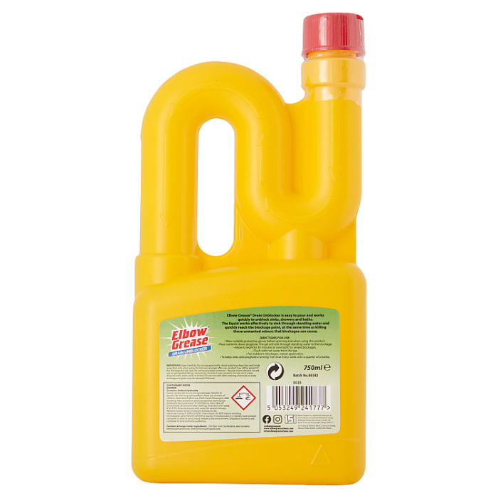 Elbow Grease Drain Unblocker - 750ml_2
