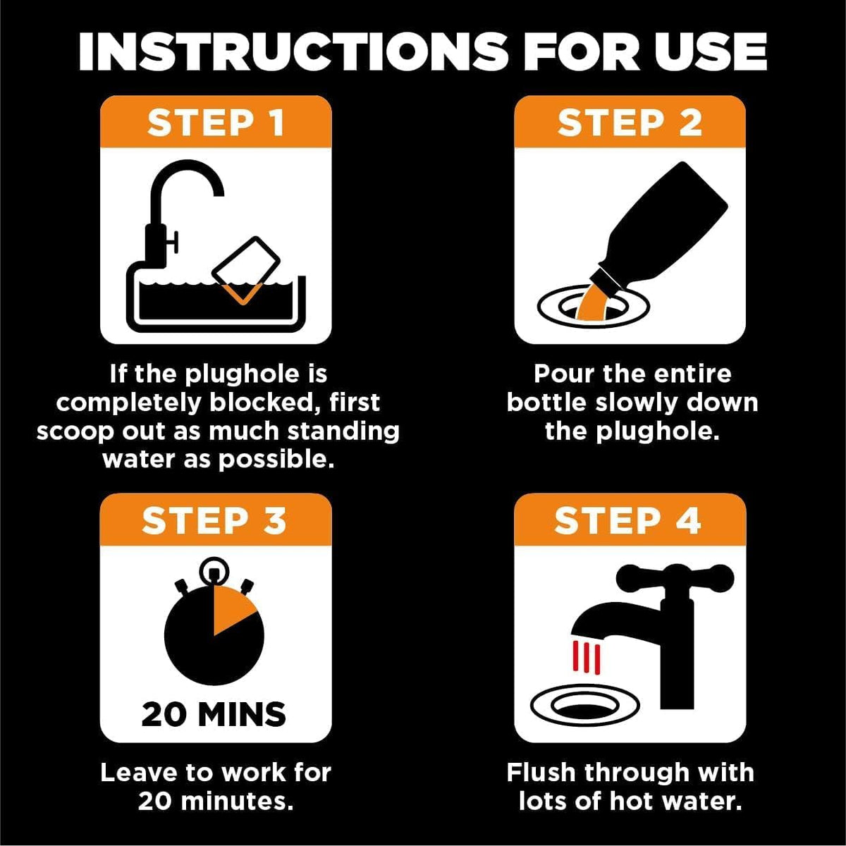 Buster Plughole Unblocker Kitchen - 200g_3