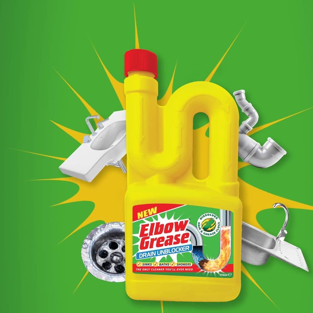 Elbow Grease Drain Unblocker - 750ml_3