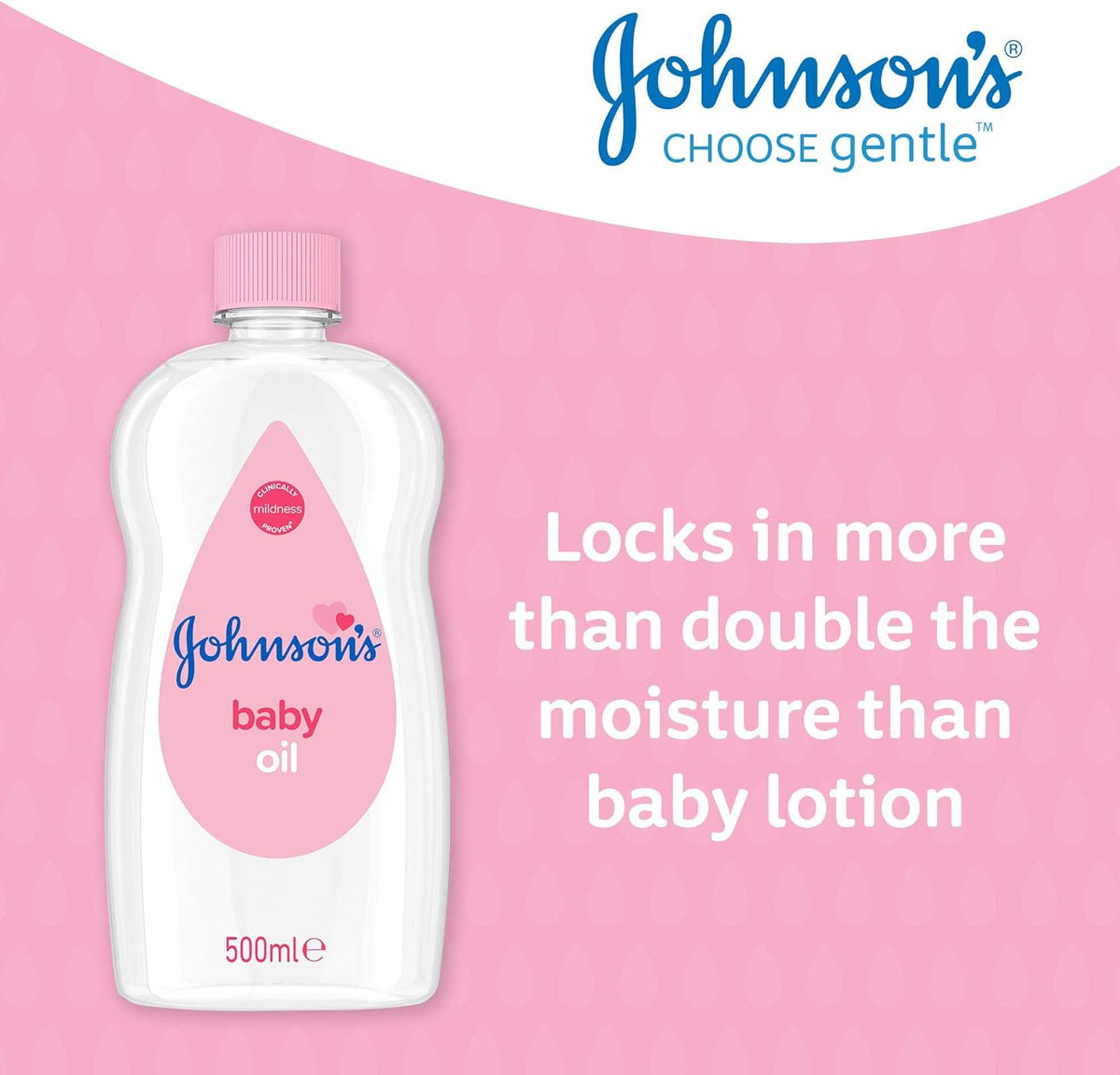 Johnson's Baby Oil - 500ml_2