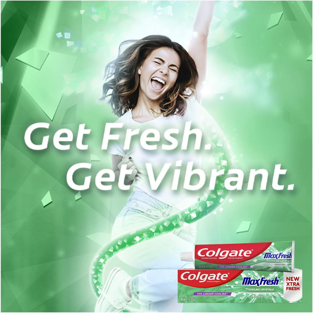 Colgate Max Fresh Clean Mint Anticavity Fluoride Toothpaste - 100ml_6