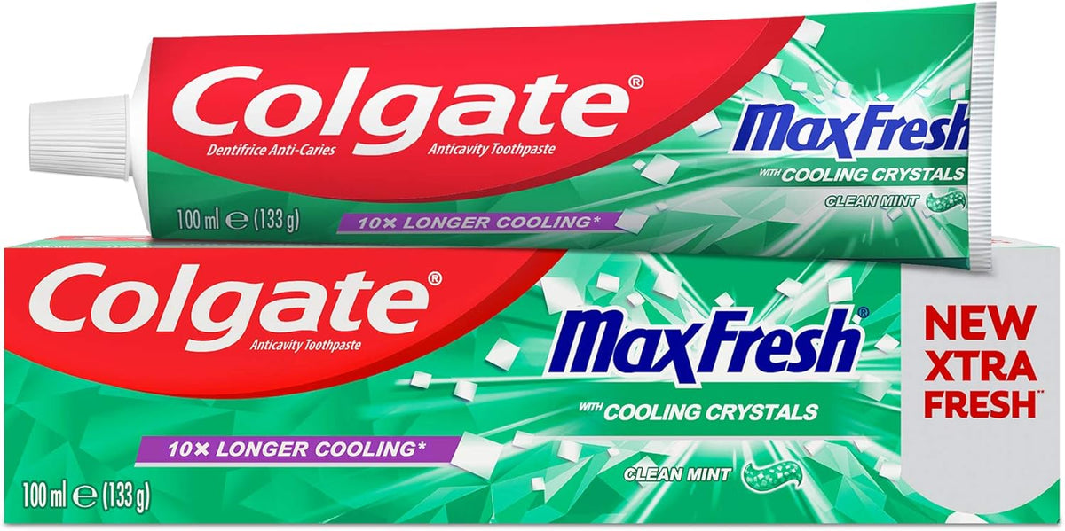 Colgate Max Fresh Clean Mint Anticavity Fluoride Toothpaste - 100ml_1