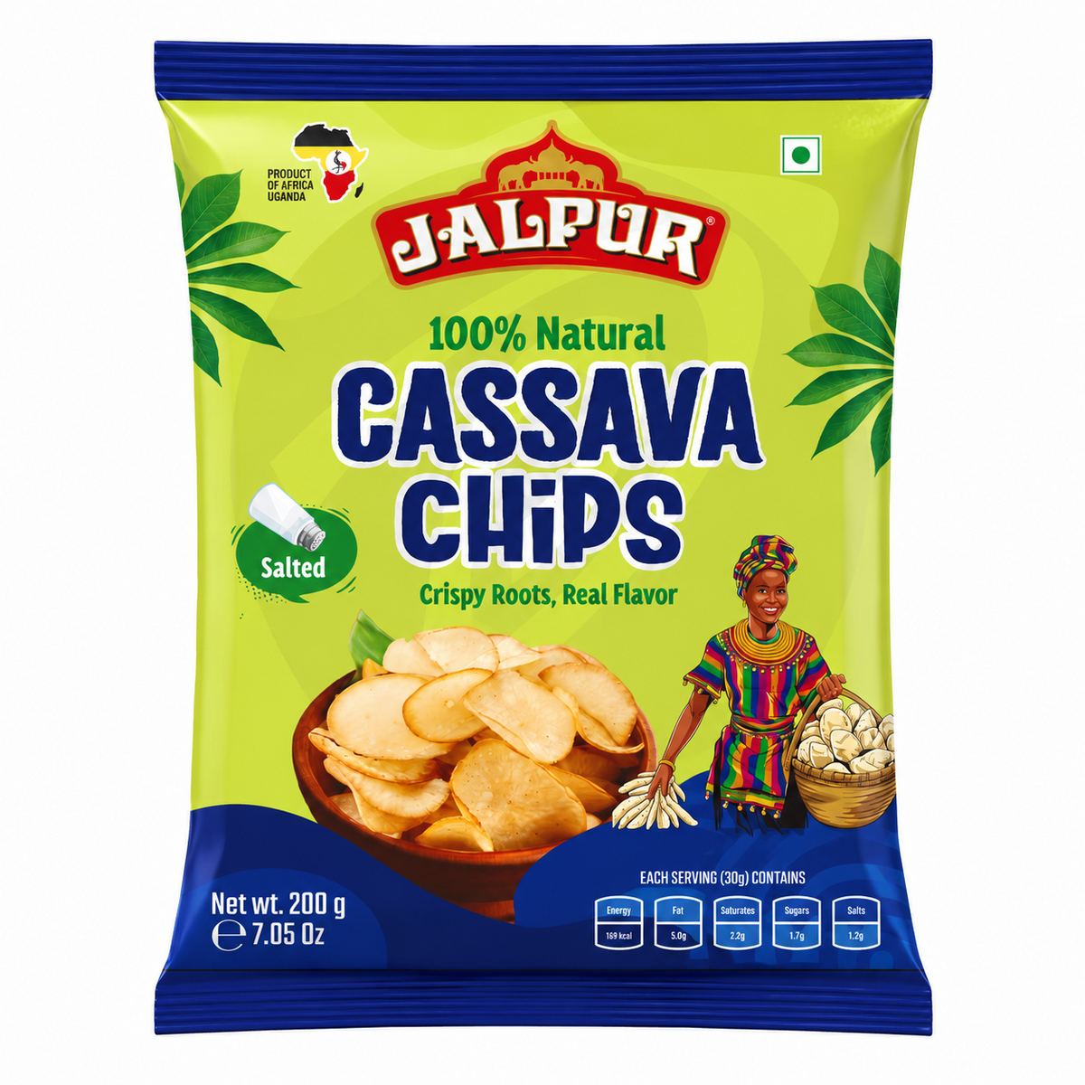 Jalpur Salted Cassava Chips - 1