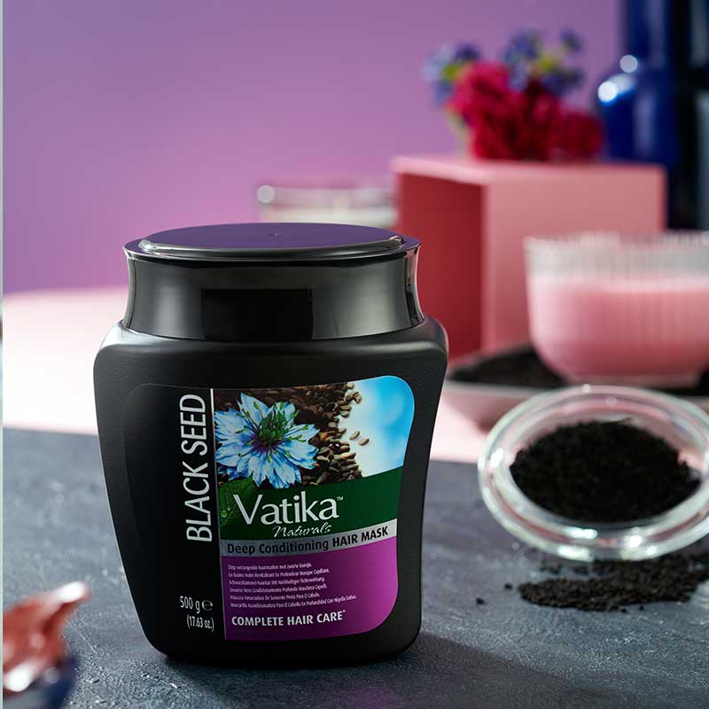 Dabur Vatika Naturals Black Seed Deep Conditioning Hair Mask - 500ml_2