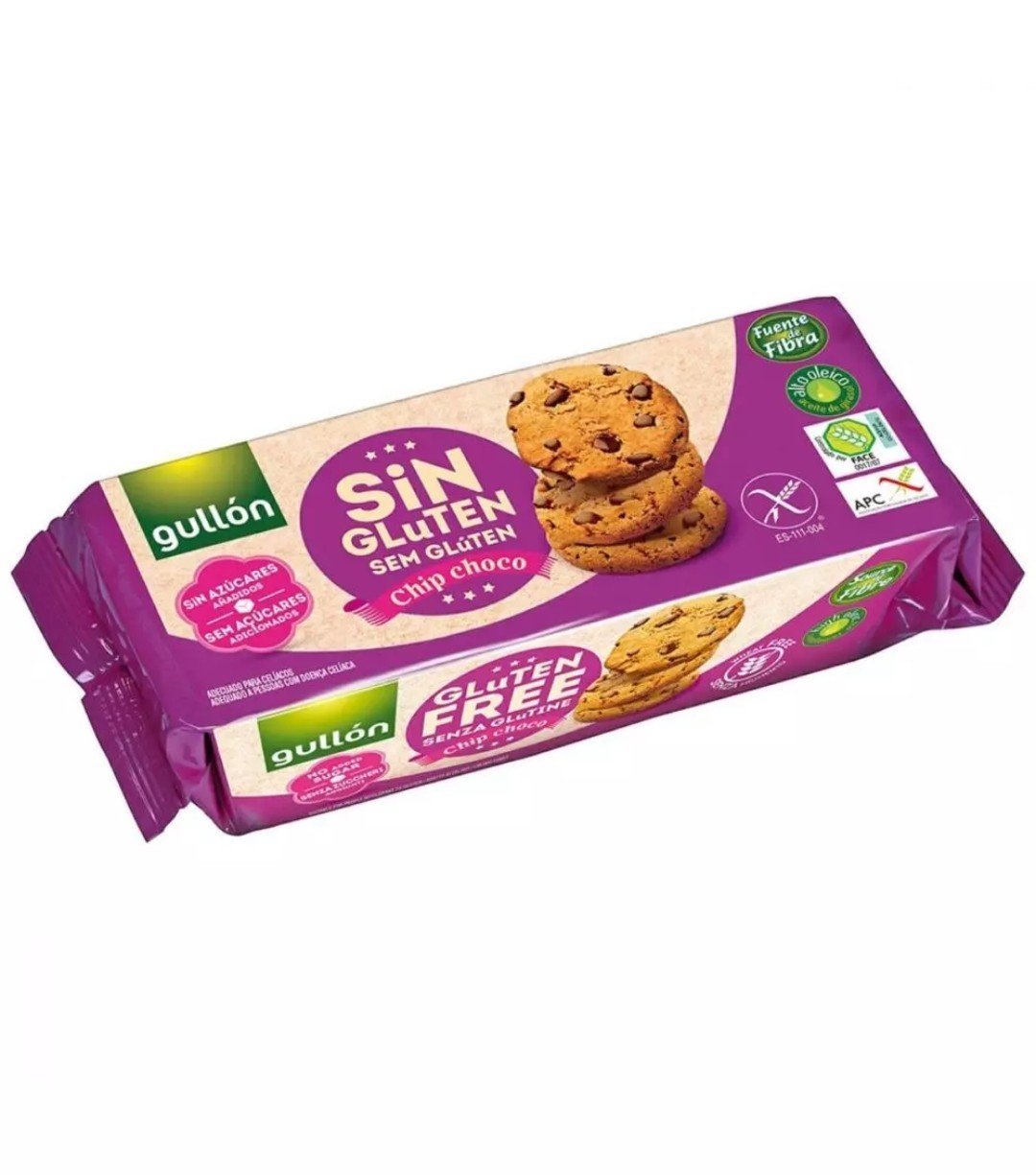 Gullon Gluten-Free Chocolate Chip - 130g_1