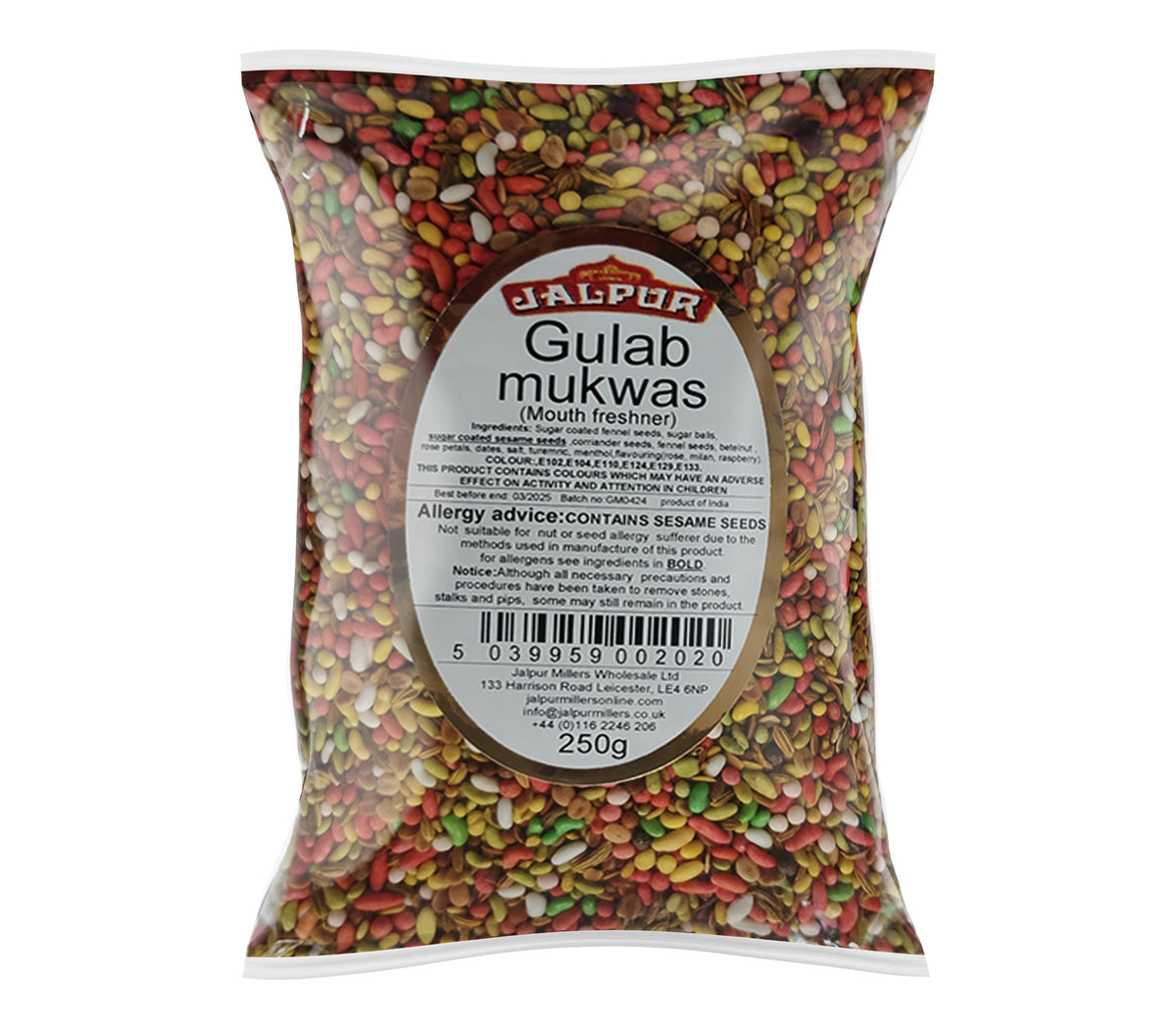 Jalpur Gulab Mukhwas - 250g_1