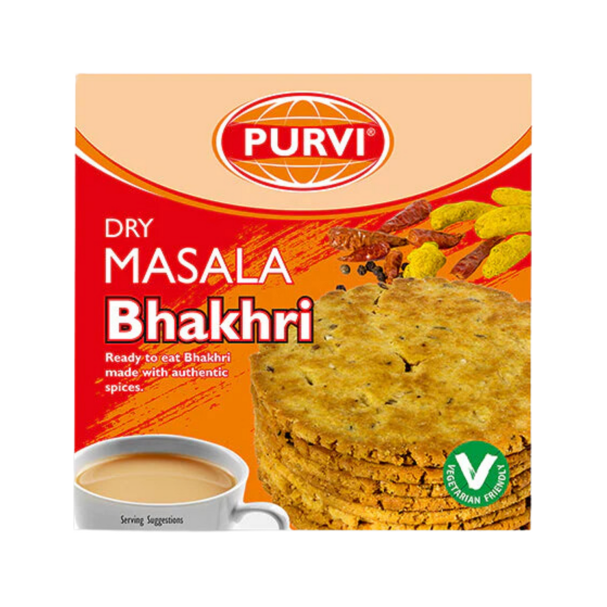 Purvi Dry Masala Bhakhri - (ready to eat bhakhri with authentic spices) - 200g_1