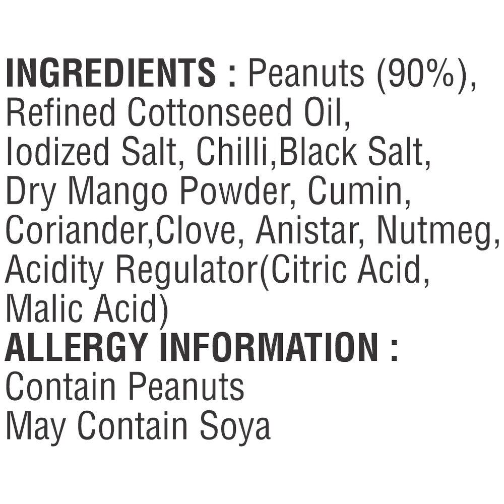 Jabsons Roasted Peanuts Spicy Masala - 140g_3