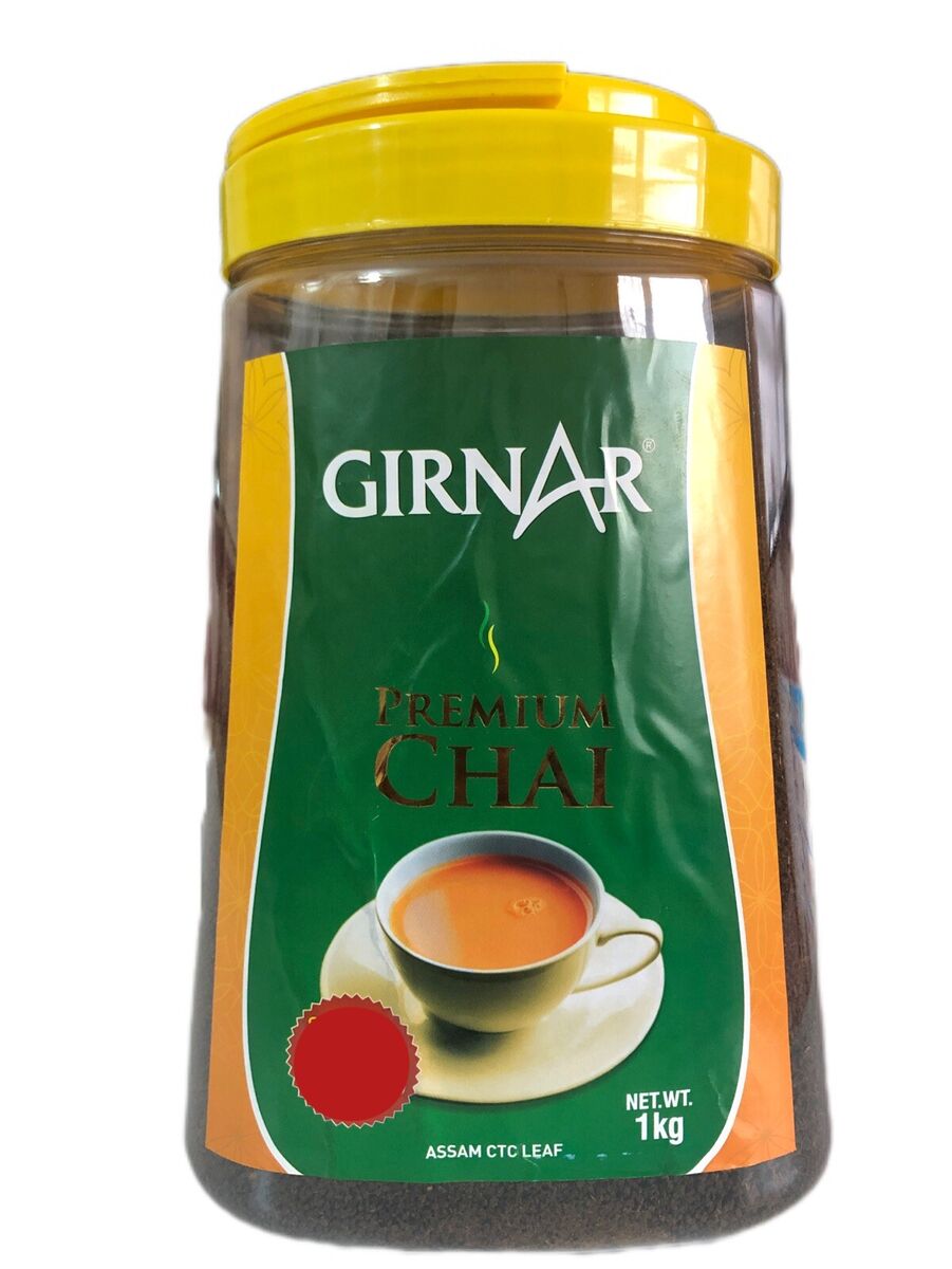 Girnar Premium Chai - Assam CTC Leaf Loose Tea - 1kg_1
