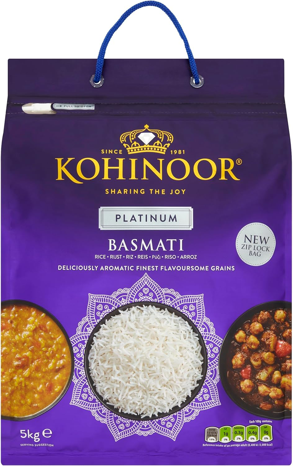 Kohinoor Platinum Basmati Rice