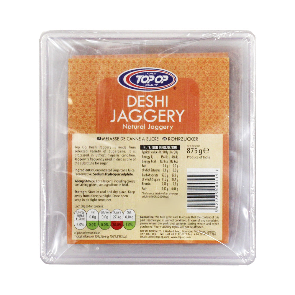 Top Op Jaggery Deshi (Gor) Tubs - 875g_1
