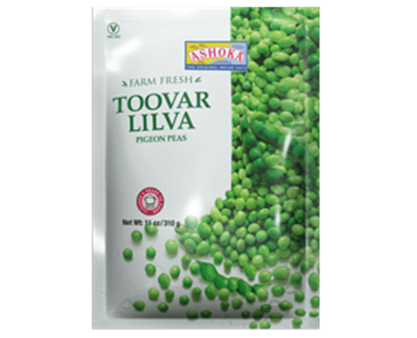 Ashoka - Frozen Toor Lilva - (pigion peas) - 310g - Jalpur Millers Online