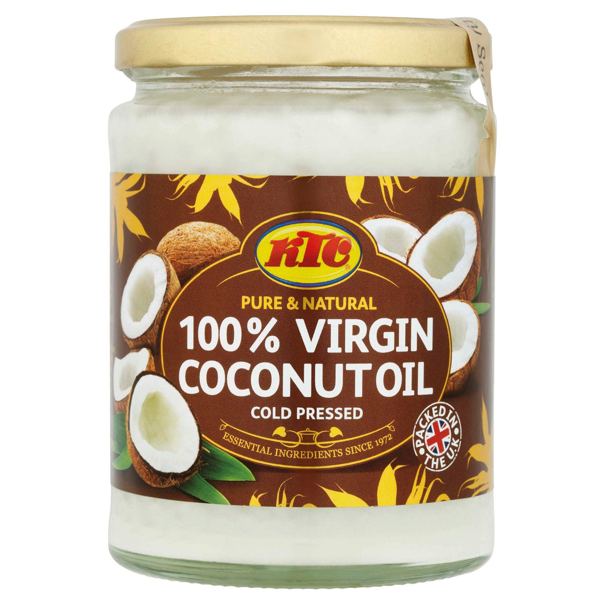KTC - Pure 100% Virgin Coconut Oil - Cold Pressed - 500g - Jalpur Millers Online