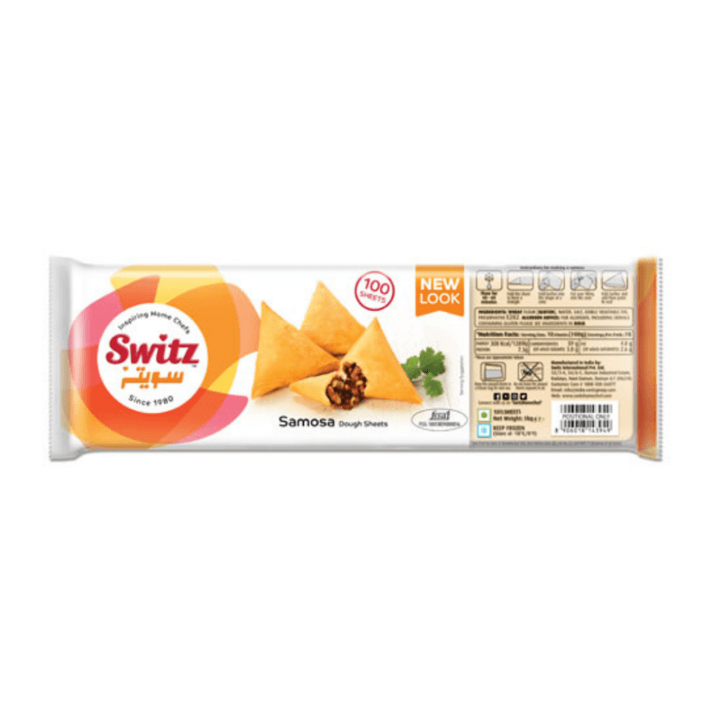 Switz - Frozen Samosa Leaves - 100s - 1kg - Jalpur Millers Online