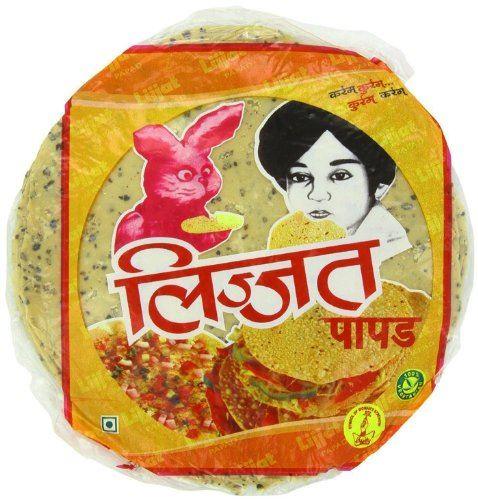 Lijjat Pappadum Punjabi Masala Flavour - 200g - 3 FOR £3.50 - Jalpur Millers Online