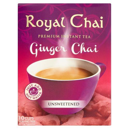 Royal Chai - Premium Instant Tea - Ginger (unsweetened) 180g - Jalpur Millers Online