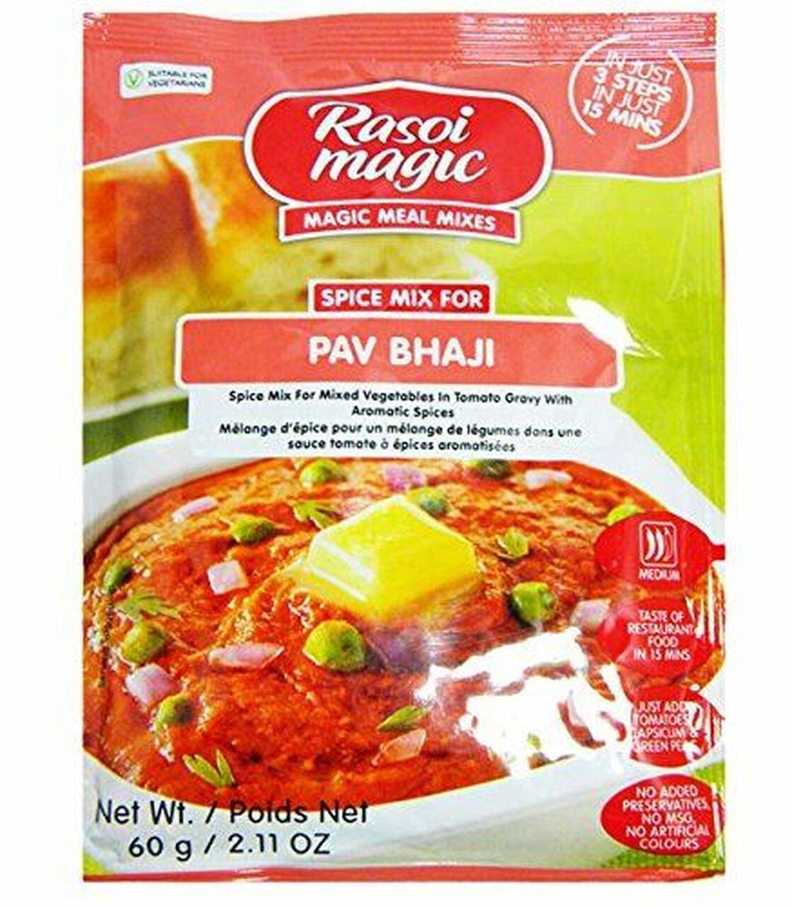 Rasoi Magic - Pav Bhaji - 60g - Jalpur Millers Online