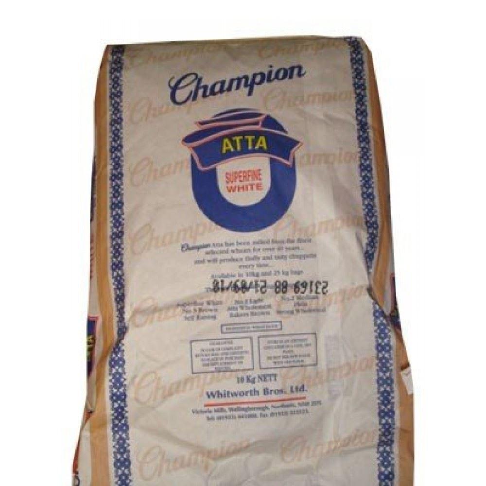 Champion Atta - Superfine - 10kg - Jalpur Millers Online