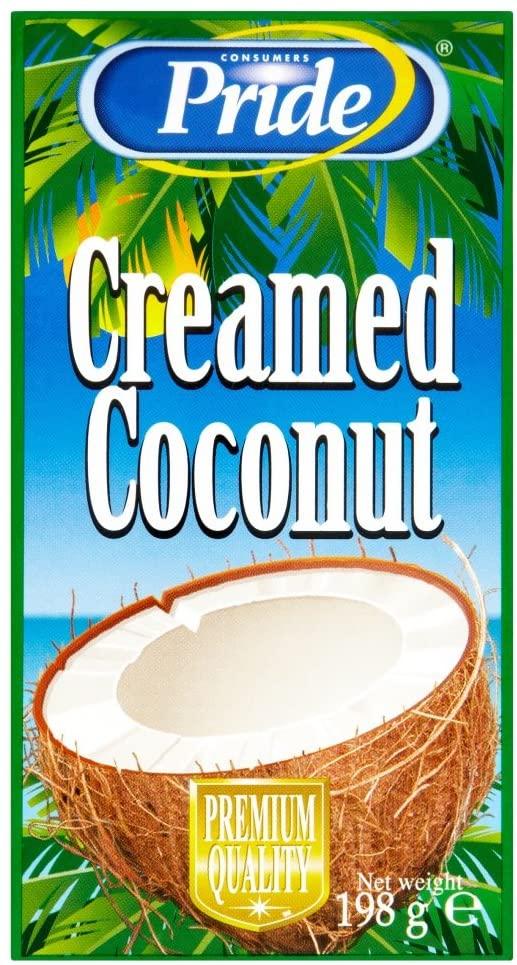 Pride Pure Creamed Coconut - 198g - Jalpur Millers Online