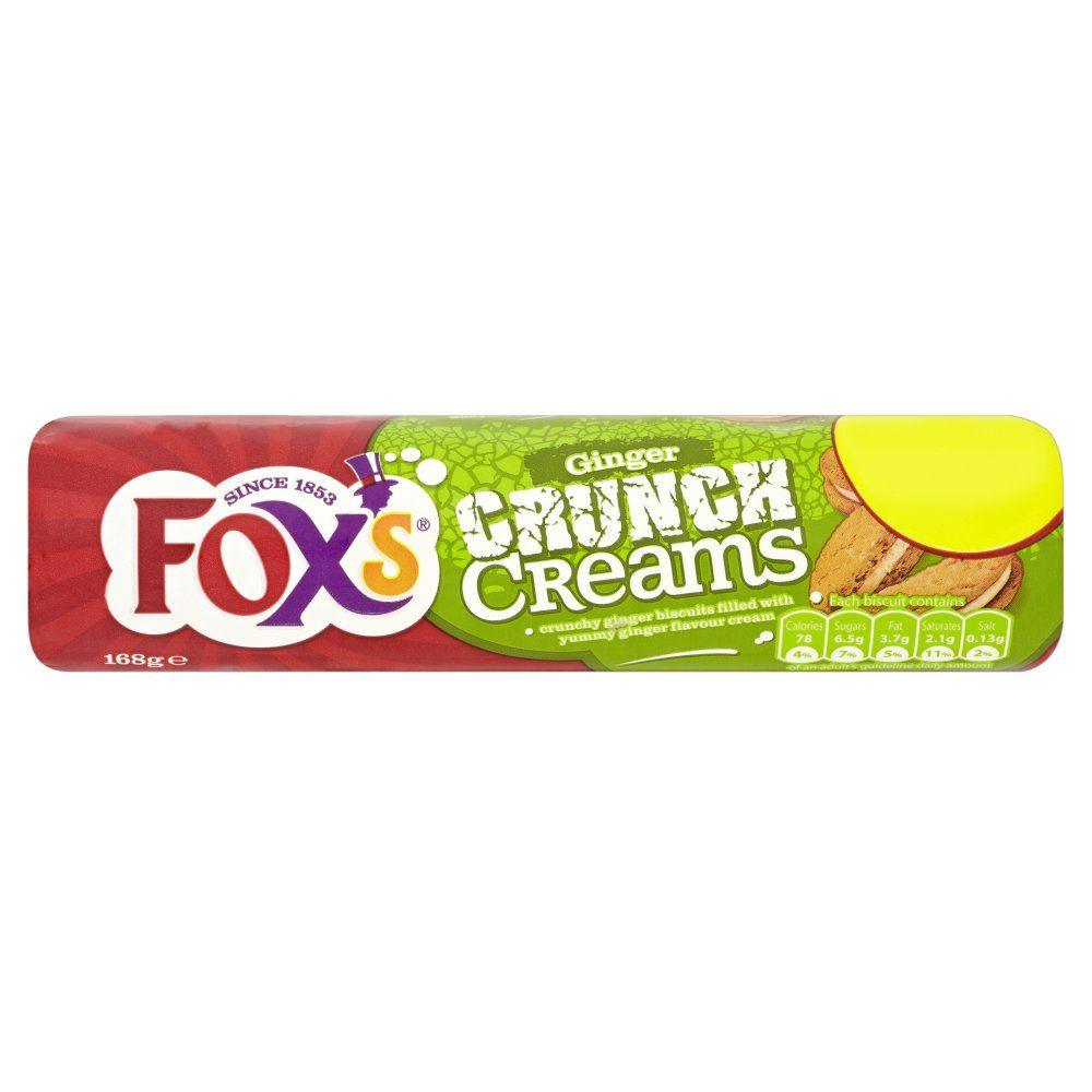 Fox's Ginger Crunch Cream - 168g - Jalpur Millers Online