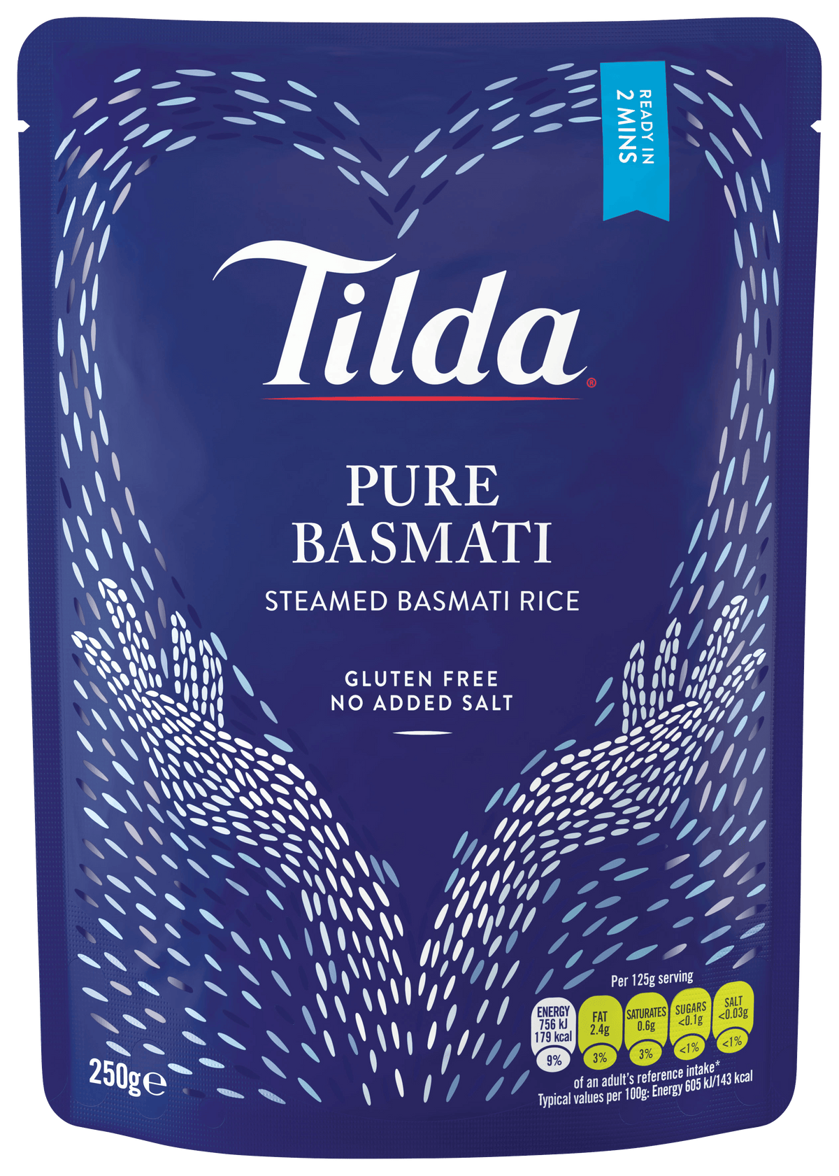 Tilda Steamed Pure Basmati Rice - 250g - Jalpur Millers Online