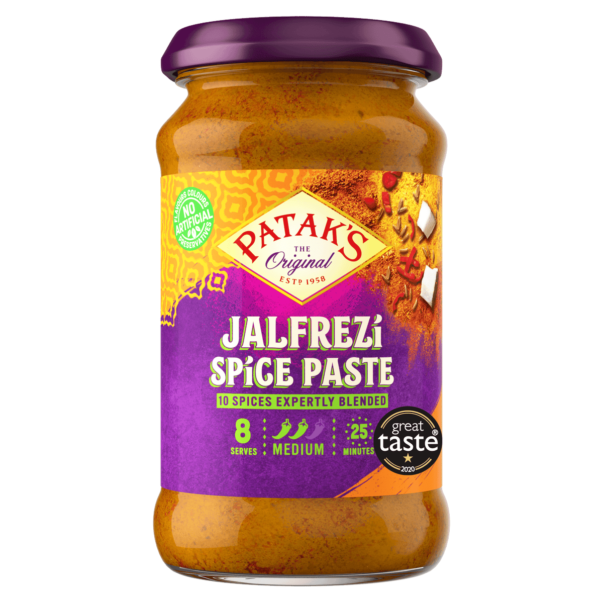 Patak's Jalfrezi Paste - 283g - 2 FOR £4.00 - Jalpur Millers Online