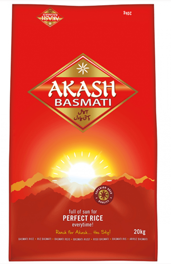 Riz Basmati - Akash, 5kg - 20kg - O'Zando