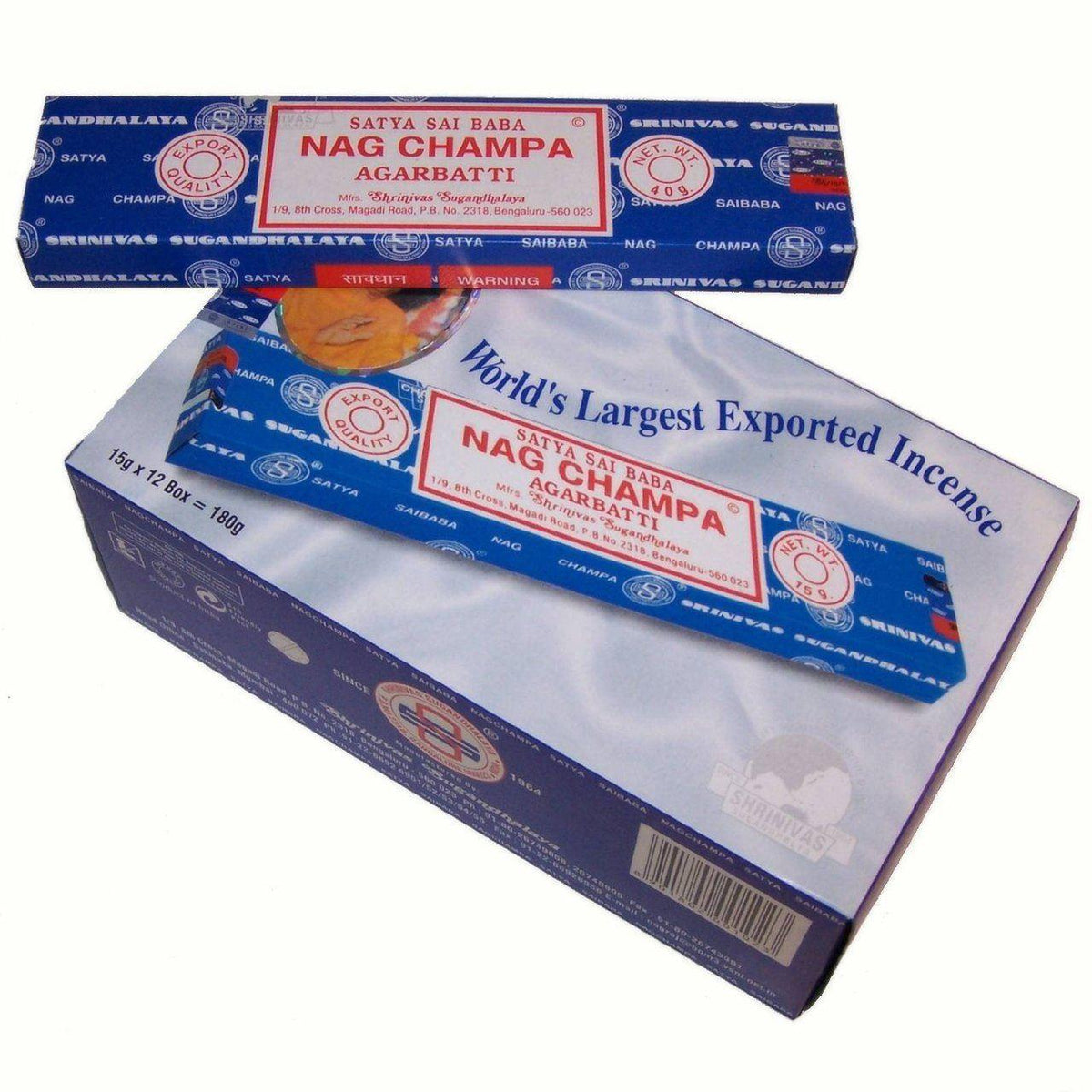 Satya Nag Champa Incense Sticks - (pack of 12) - Jalpur Millers Online