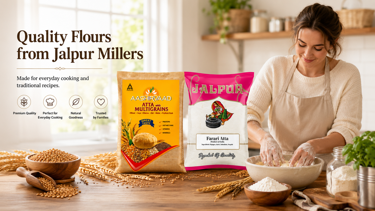 Multigrain Atta and Jalpur Farari Atta