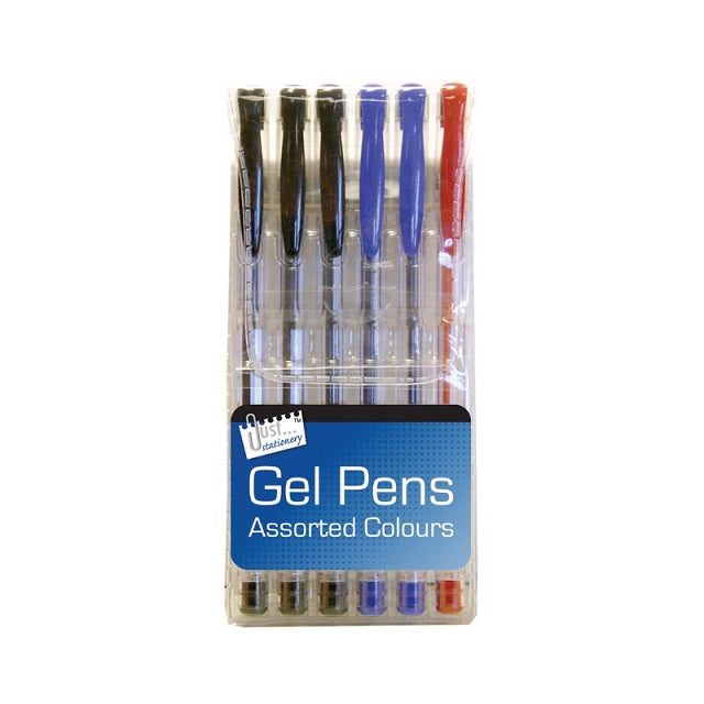 OOP! Gel Ink Pens Blue, Black, Red Ink - 6 Pack_1