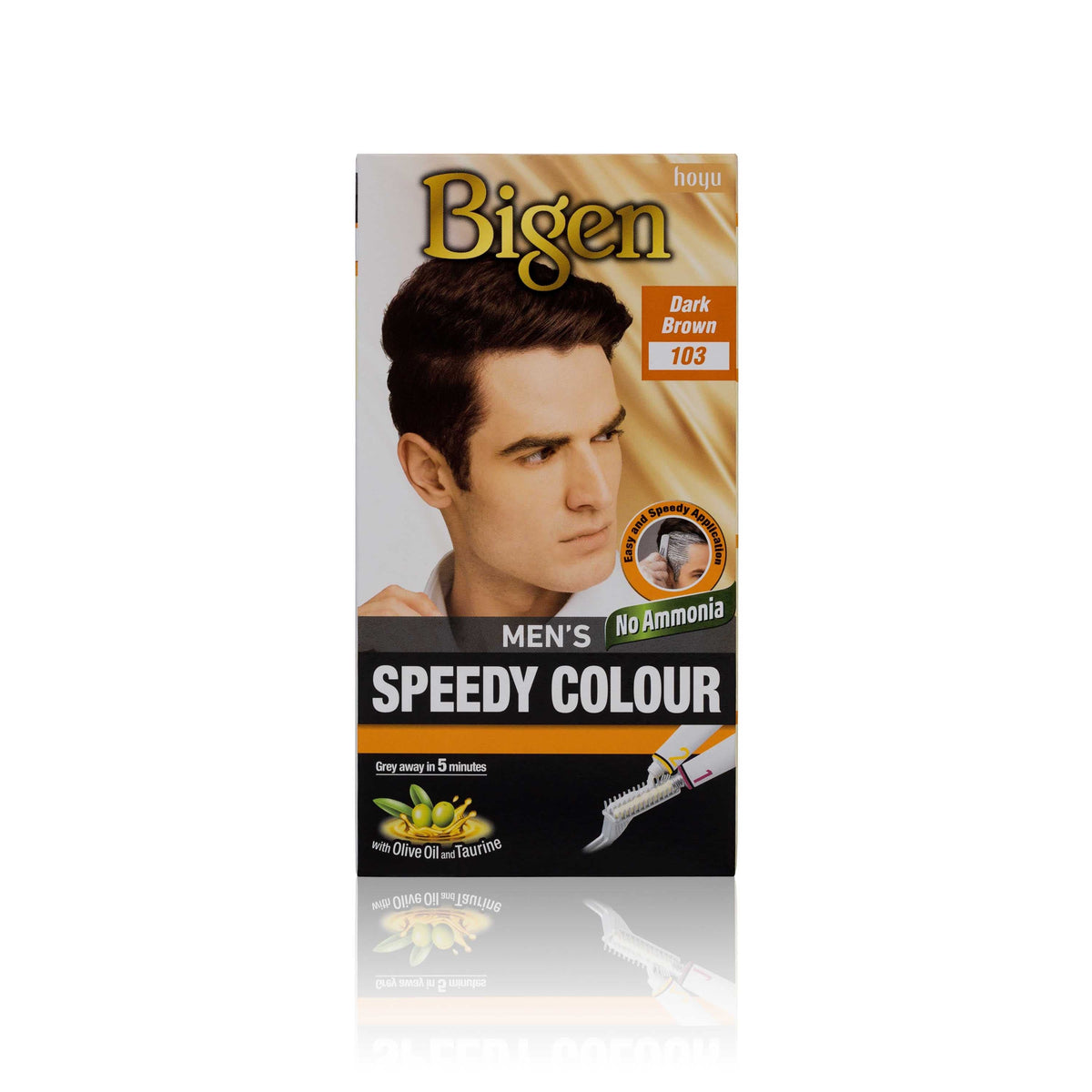 Bigen Men’s 103 Dark Brown 80g_1