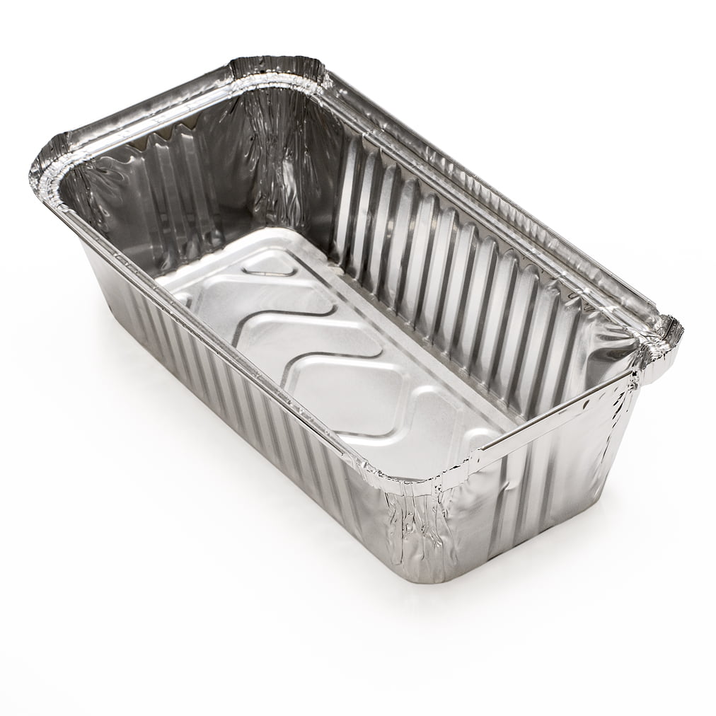 E-Lite No. 6A (695ml) Foil Containers & Lids (197mm x 105mm x 49mm) - Pack of 5_1
