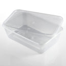 Mr Bubbles C650 (650ml) Microwave Containers & Lids (174mm x 119mm x 55mm) - Pack of 18_1