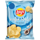 Lays Wafer Style Salt With Black Pepper Flavour Chips - 50g_1