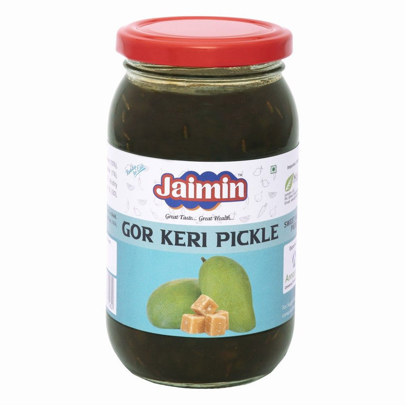 Jaimin Gor Keri Pickle - (sweet and spicy pickle) - 500g_1