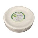 E-Lite 9'' Inch (23cm) Round Bagasse Plates - 50 Pack_1