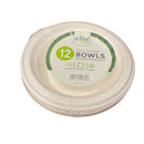 E-Lite 12oz (350ml) Bagasse Bowls - 12 Pack_1