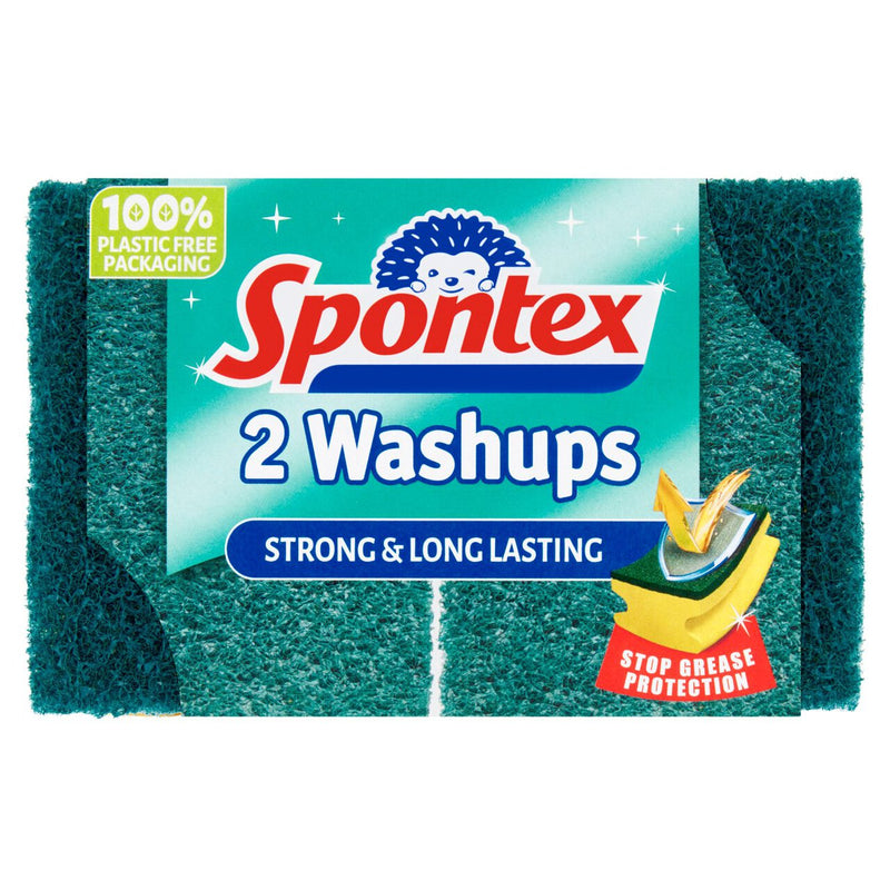 Spontex Washups Scourer - 2 Pack