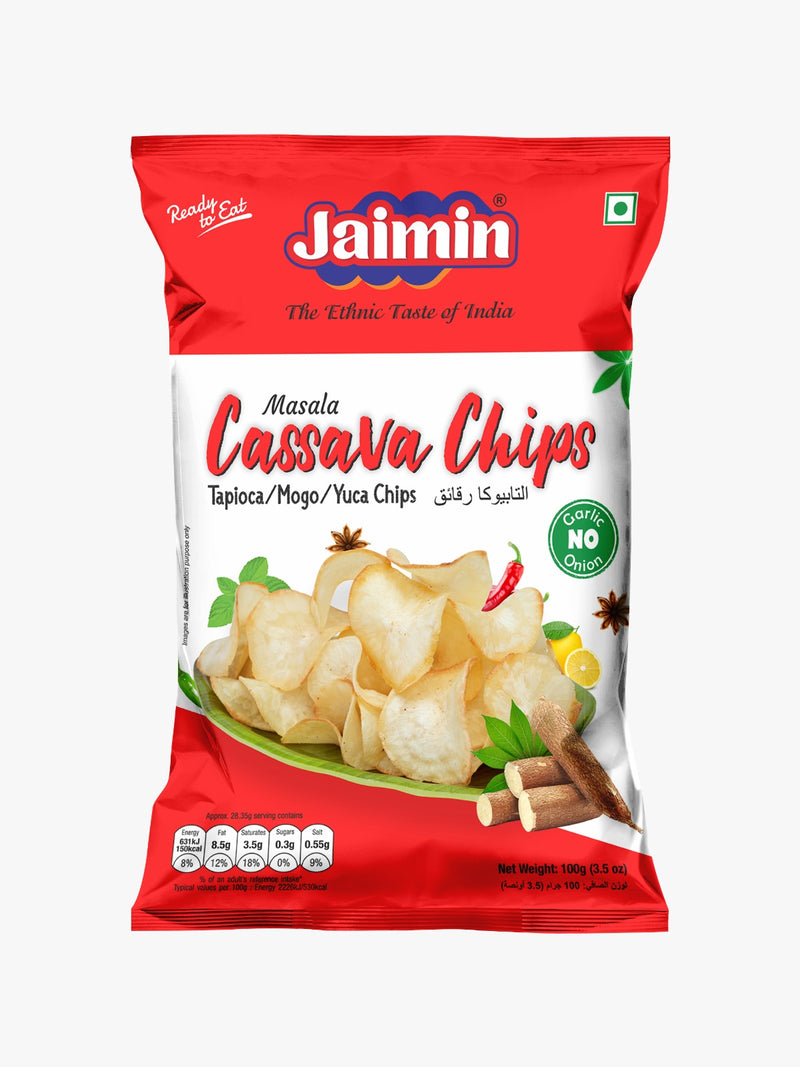 Jaimin Cassava Chips Masala - 100g_1