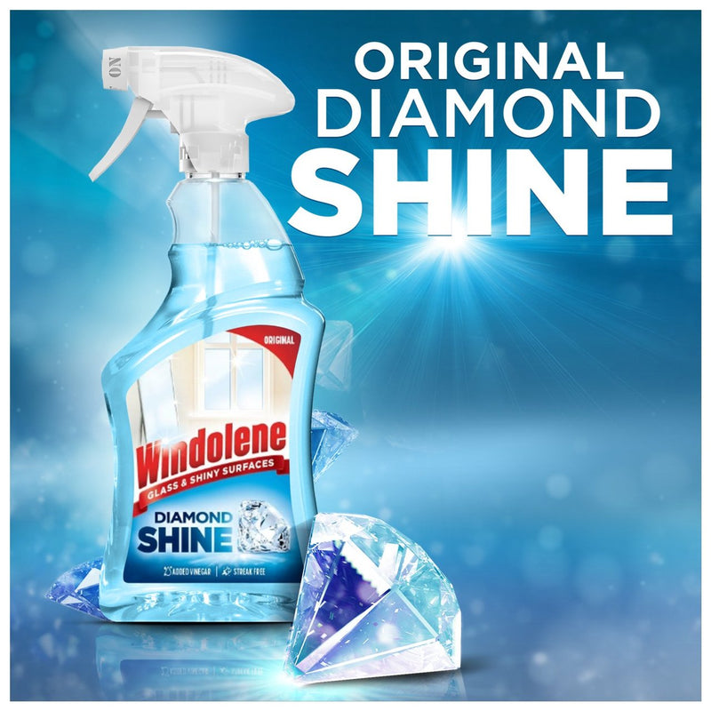 Windolene Glass & Shiny Surfaces Diamond Shine - 750ml_2