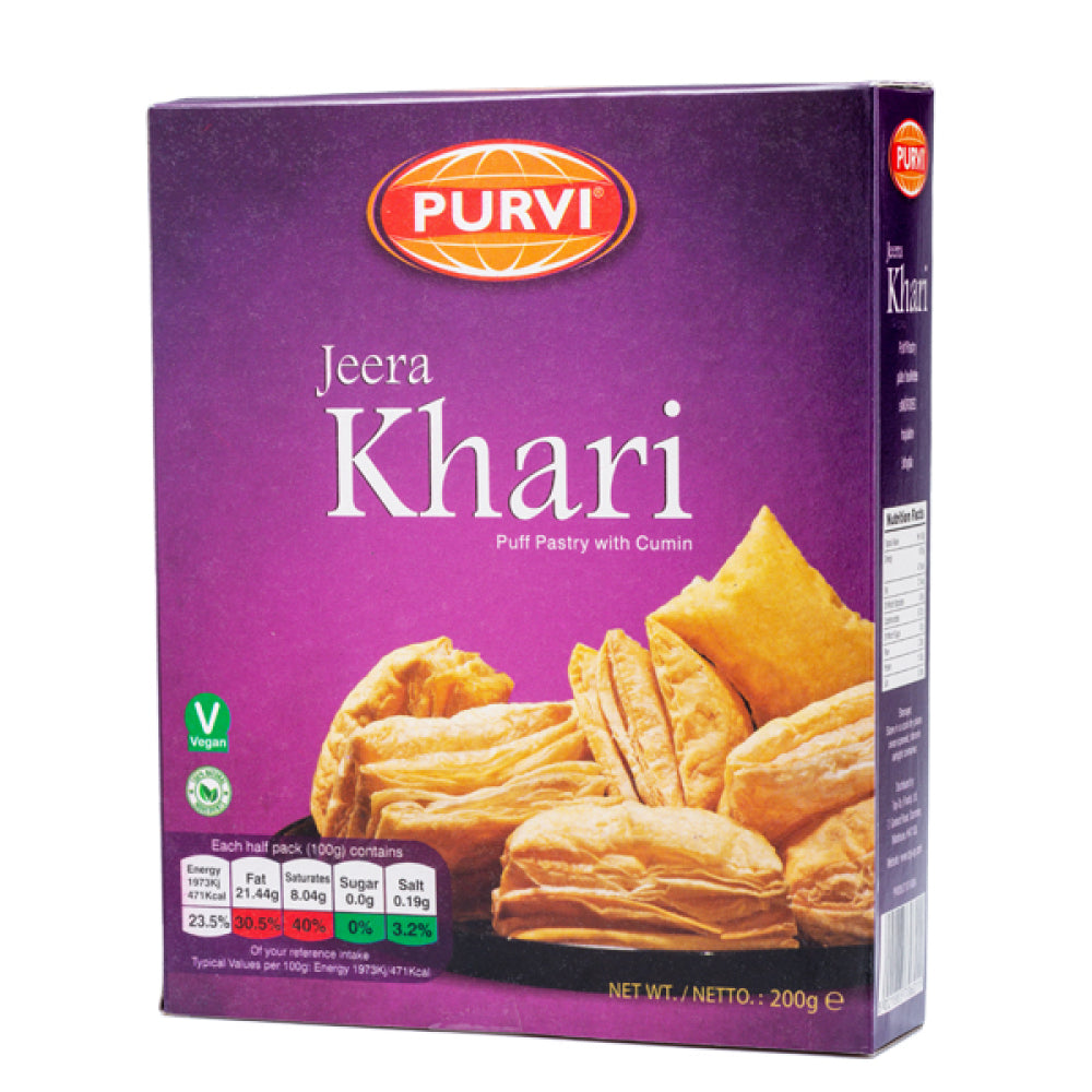 Purvi Jeera Khari - (puffed pastry with cumin) - 200g_1