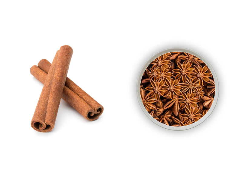 Jalpur Millers Spice Combo Pack - Cinnamon Quills 100g - Star Anise 100g (2 Pack)