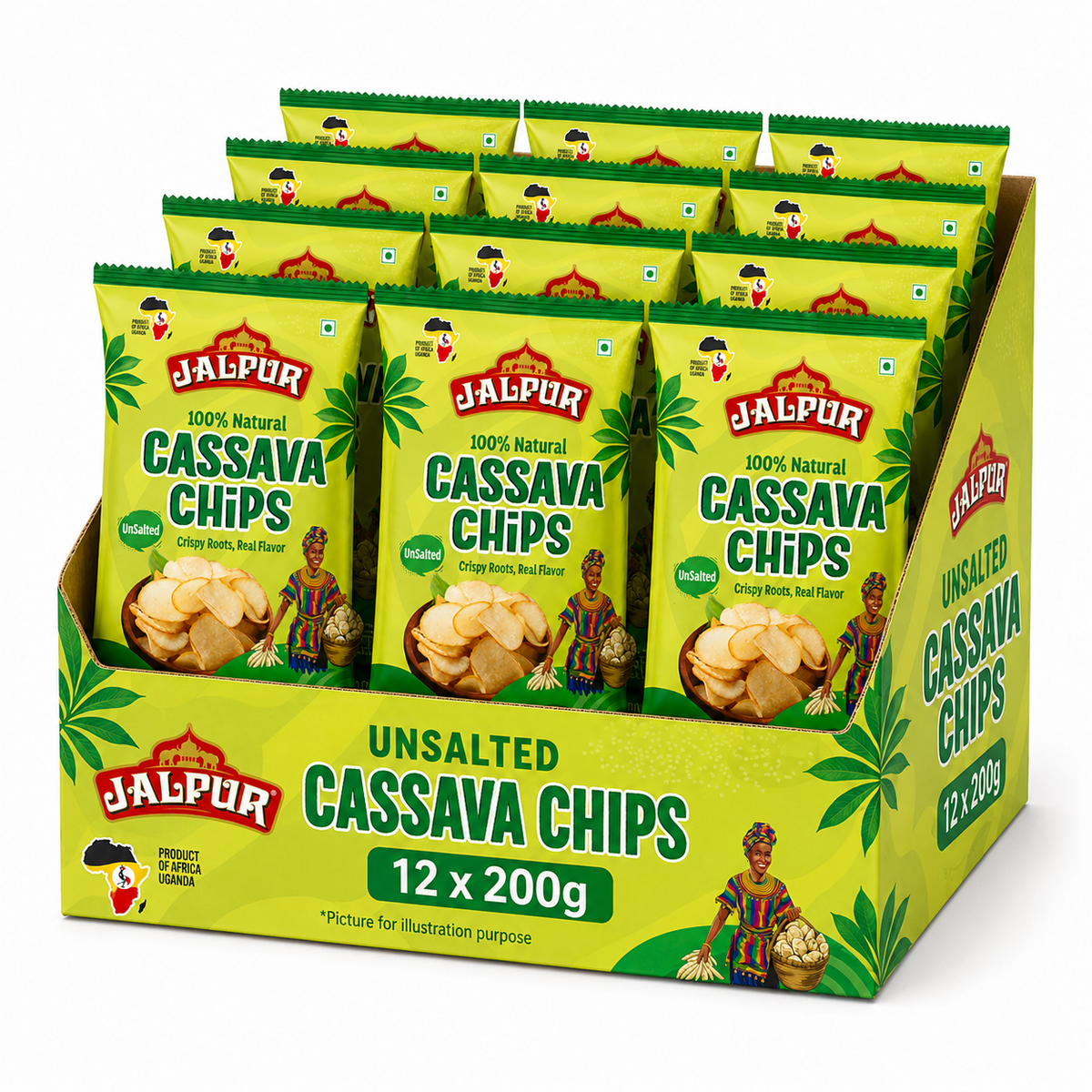 Jalpur Unsalted Cassava Chips