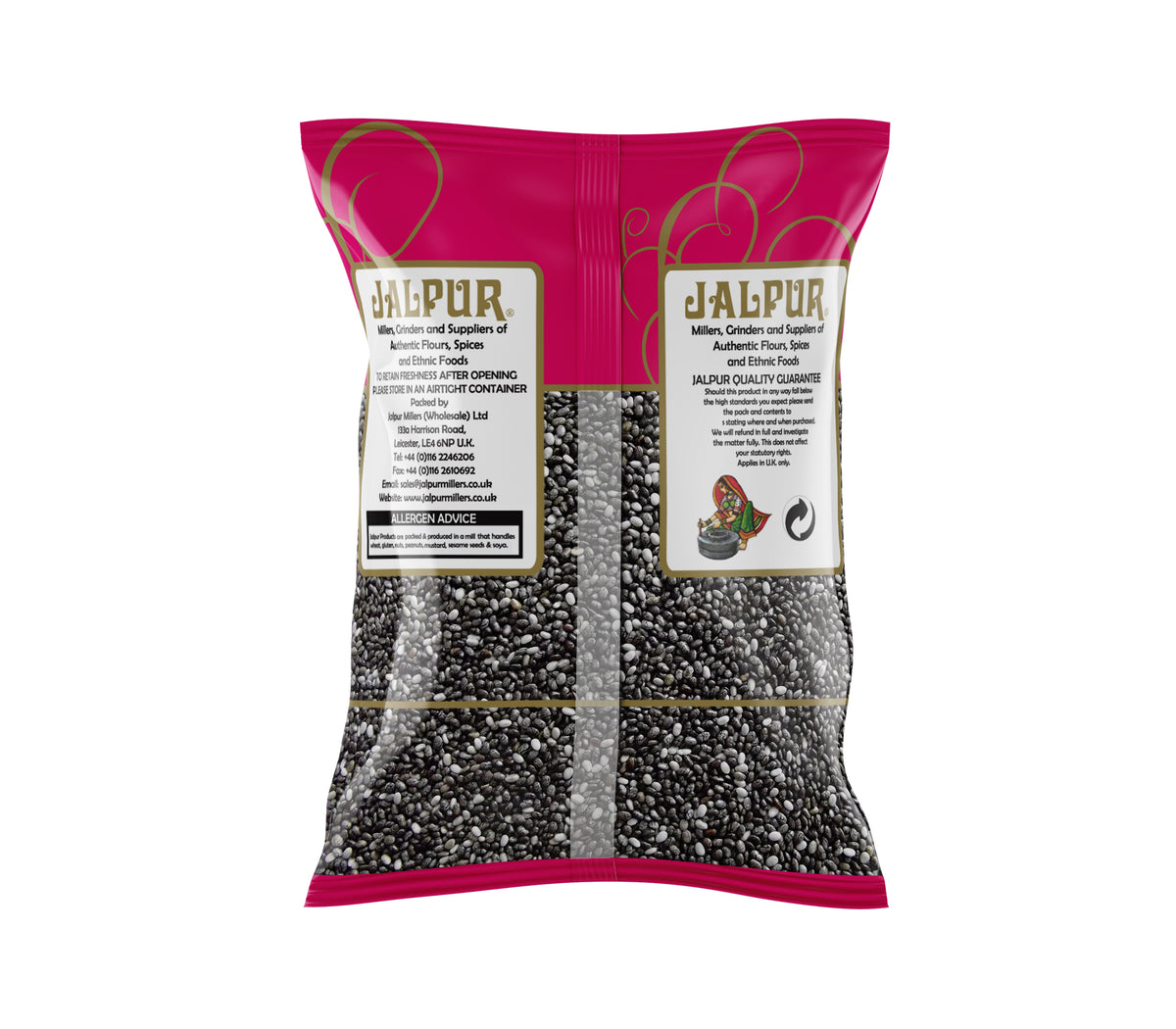 Jalpur Raw Black Chia Seeds - 100g