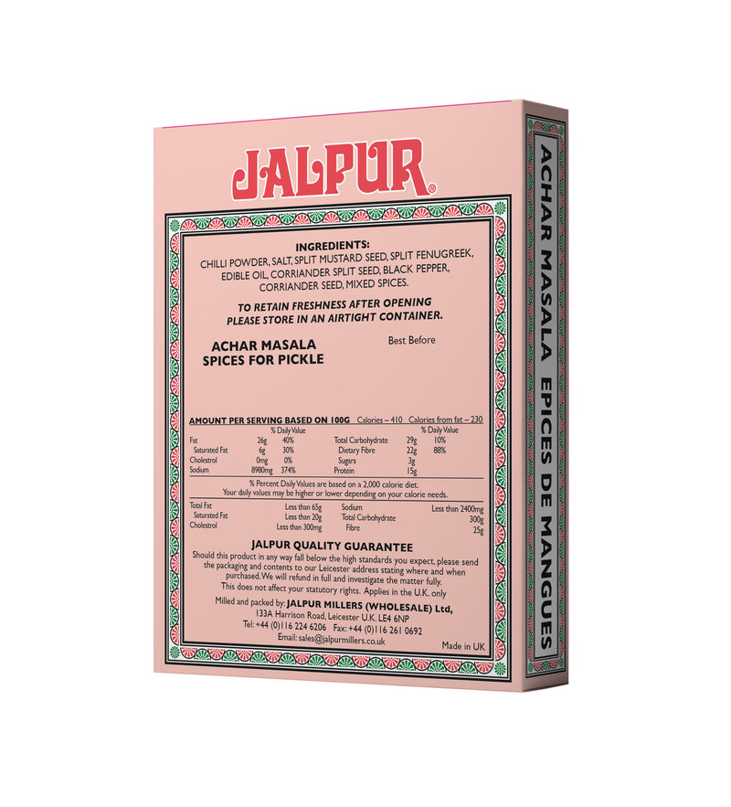 Jalpur - Achar Masala - (spices for making indian style pickle) - 375g