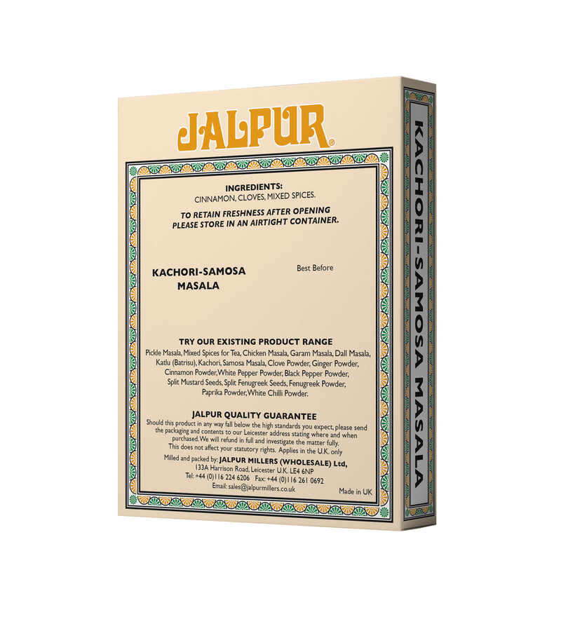 Jalpur - Kachori Samosa Masala - (spice mix for making puff pastry filled with cooked vegetables) - 375g