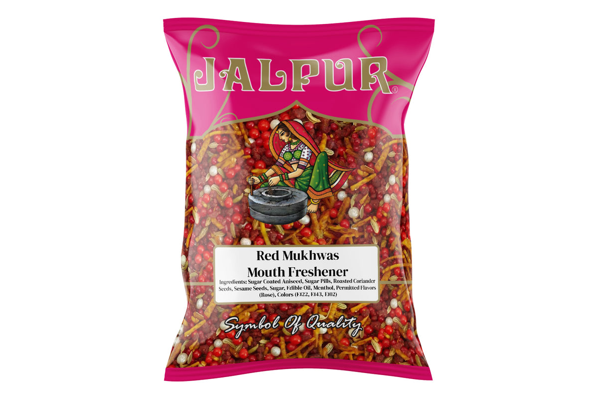 Jalpur - Red Mukhwas (Indian Mouth Freshener)