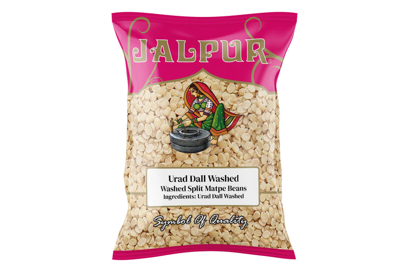 Jalpur Split Matpe Lentils Washed (Urad Dall Washed)